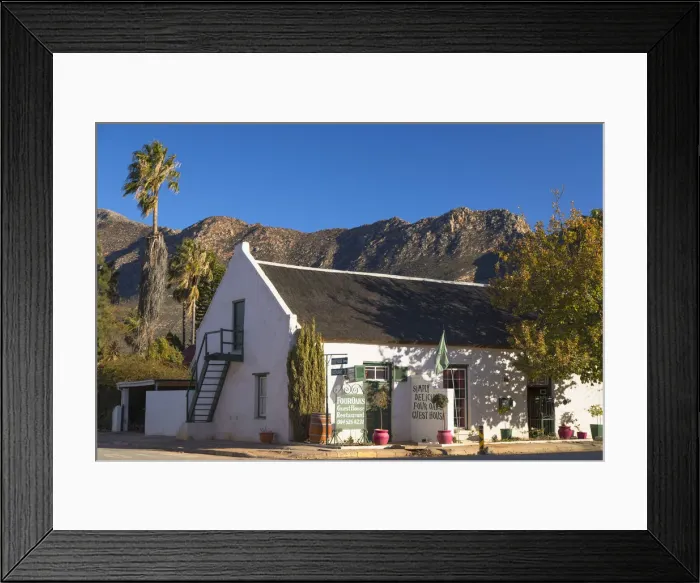 Framed Print : Guesthouse, Montagu, Western Cape, South Africa Framed Print : Guesthouse, Montagu, Western Cape, South Africa