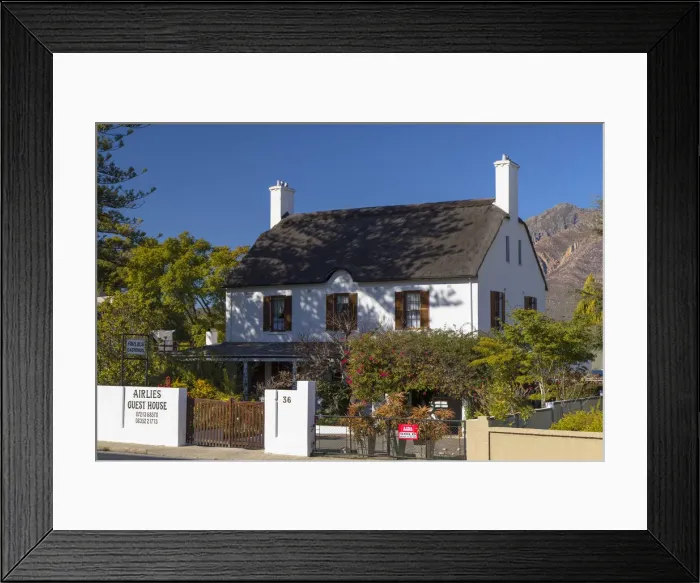 Framed Print : Guesthouse, Montagu, Western Cape, South Africa Framed Print : Guesthouse, Montagu, Western Cape, South Africa