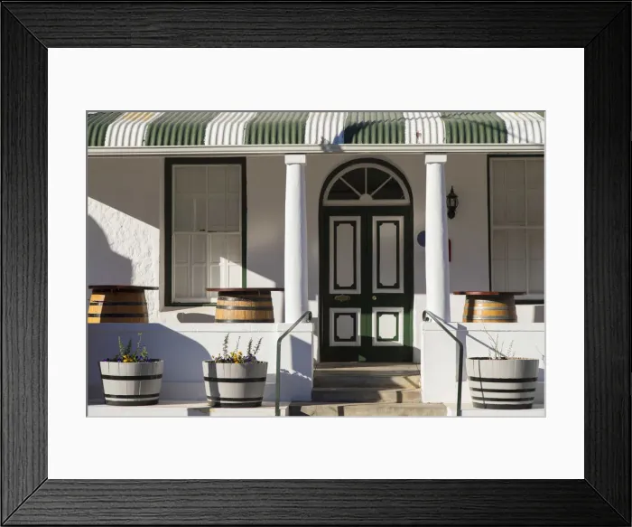 Framed Print : House in Cape Dutch style, Montagu, Western Cape, South Africa Framed Print : House in Cape Dutch style, Montagu, Western Cape, South Africa