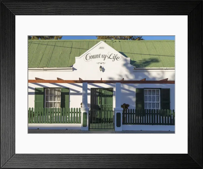 Framed Print : Guesthouse, Montagu, Western Cape, South Africa Framed Print : Guesthouse, Montagu, Western Cape, South Africa