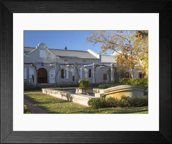 Framed Print : Fairview Wine Estate, Paarl, Western Cape, South Africa