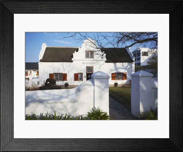 Framed Print : The Burgerhuis, Stellenbosch, Western Cape, South Africa Framed Print : The Burgerhuis, Stellenbosch, Western Cape, South Africa