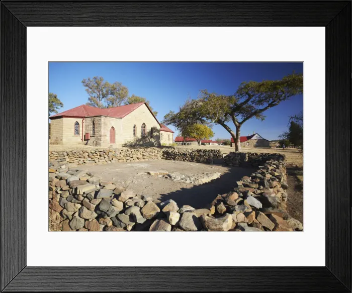 Framed Print : Church at Rorkes Drift, Thukela, KwaZulu-Natal, South Africa Framed Print : Church at Rorkes Drift, Thukela, KwaZulu-Natal, South Africa