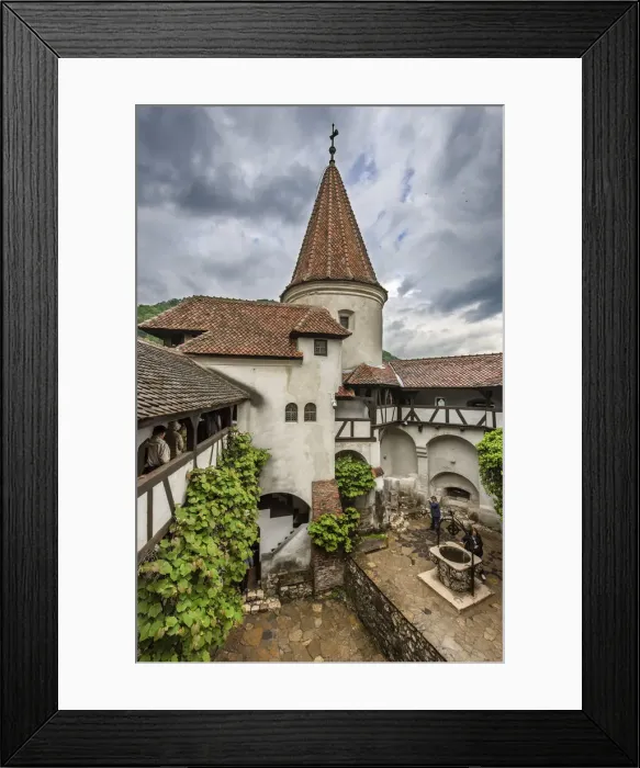 Framed Print : Bran Castle dating back to the 13th century Framed Print : Bran Castle dating back to the 13th century