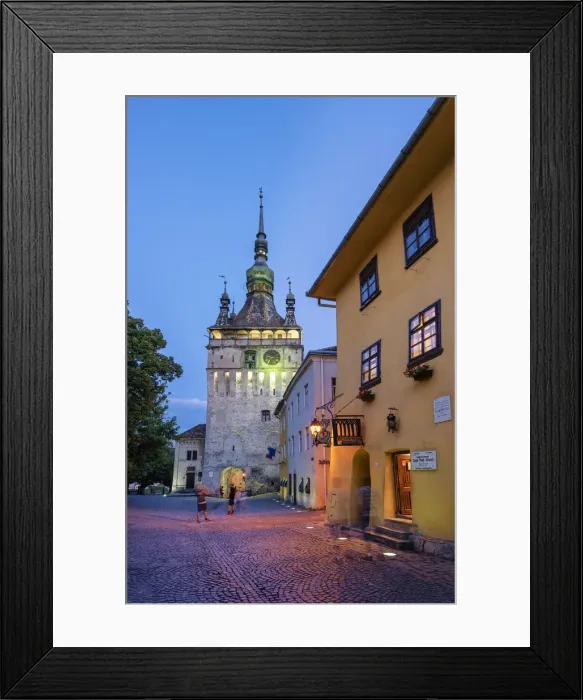Framed Print : The Clock Tower, dating back to the 14th century, defends the main gate to the citadel Framed Print : The Clock Tower, dating back to the 14th century, defends the main gate to the citadel