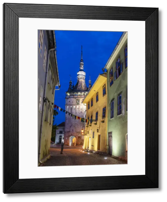 Framed Print : The Clock Tower, dating back to the 14th century, defends the main gate to the citadel Framed Print : The Clock Tower, dating back to the 14th century, defends the main gate to the citadel
