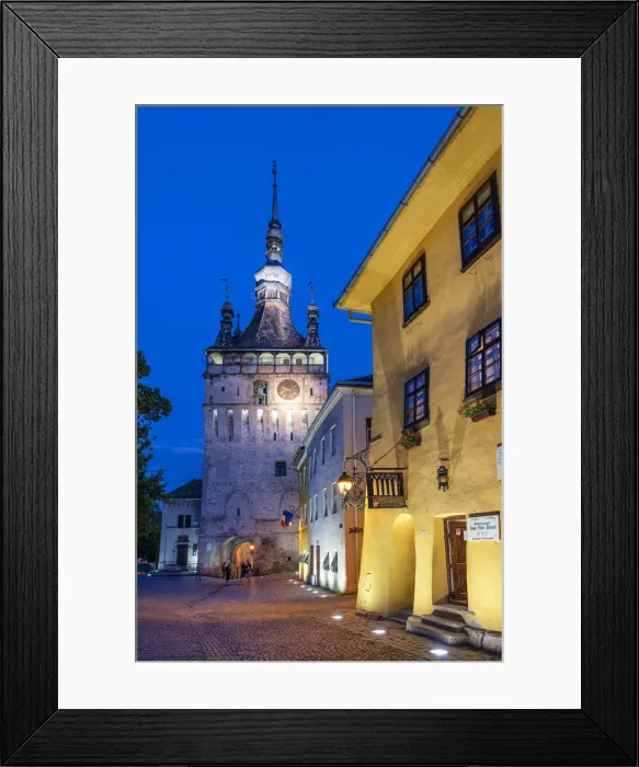Framed Print : The Clock Tower, dating back to the 14th century, defends the main gate to the citadel Framed Print : The Clock Tower, dating back to the 14th century, defends the main gate to the citadel