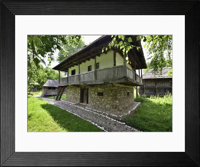 Framed Print : House from Balesti-Gorj. Museum of Viticulture and Tree Growing, Golesti. Arges County Framed Print : House from Balesti-Gorj. Museum of Viticulture and Tree Growing, Golesti. Arges County