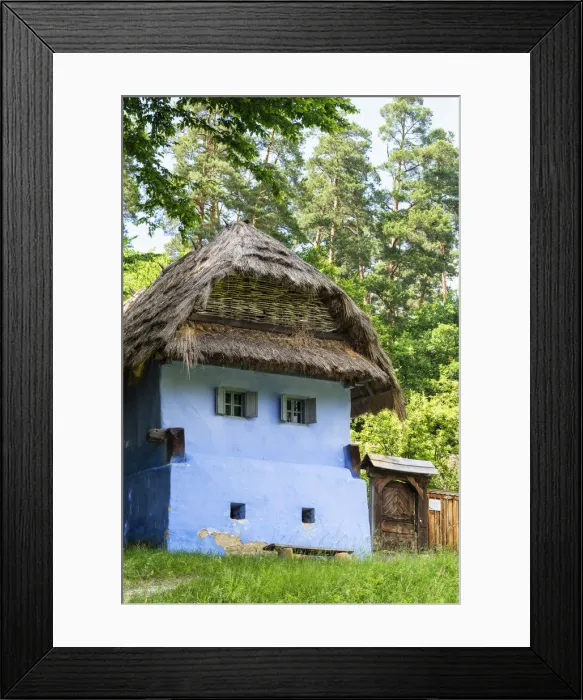 Framed Print : Traditional farmhouse of Sasausi, Sibiu county Framed Print : Traditional farmhouse of Sasausi, Sibiu county