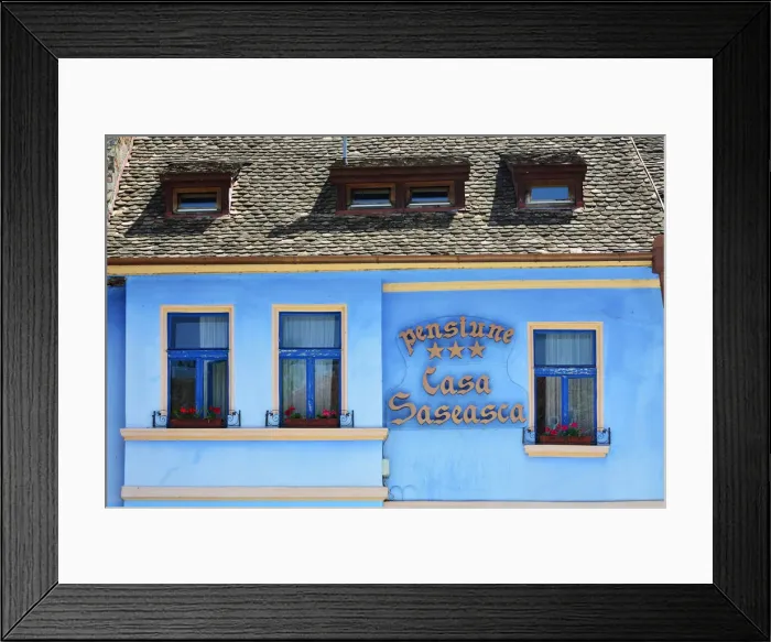 Framed Print : House in the medieval old town inside the citadel Framed Print : House in the medieval old town inside the citadel