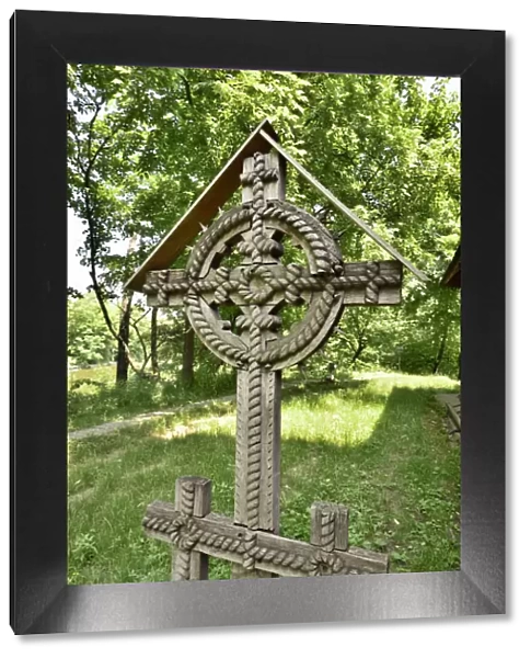 Cross from Maramures. The National Village Museum (Muzeul Satului), an open-air