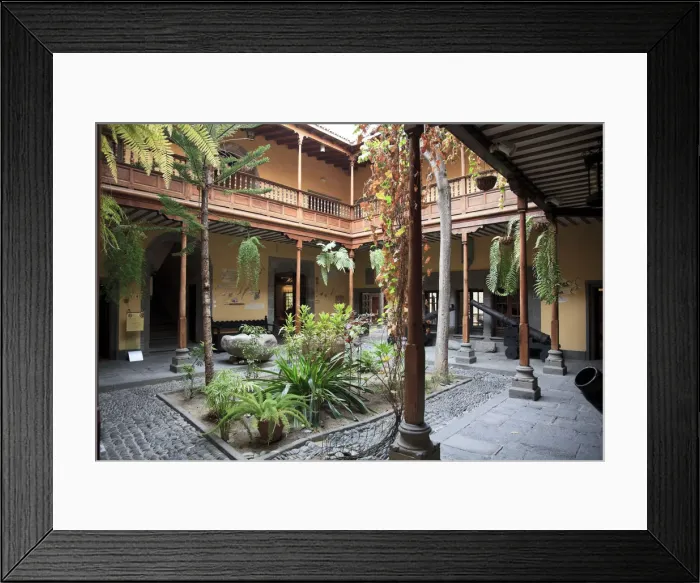 Framed Print : Canary Islands, Gran Canaria, Las Palmas de Gran Canaria, Vegueta (Old Town), Casa
