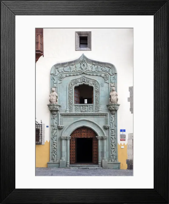 Framed Print : Canary Islands, Gran Canaria, Las Palmas de Gran Canaria, Vegueta (Old Town), Casa Framed Print : Canary Islands, Gran Canaria, Las Palmas de Gran Canaria, Vegueta (Old Town), Casa