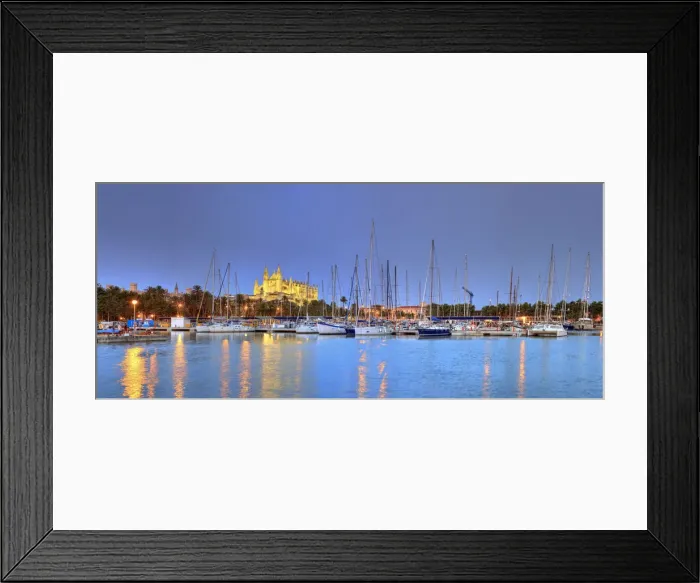 Framed Print : Spain, Balearic Islands, Mallorca, Palma de Mallorca, Cathedral Framed Print : Spain, Balearic Islands, Mallorca, Palma de Mallorca, Cathedral