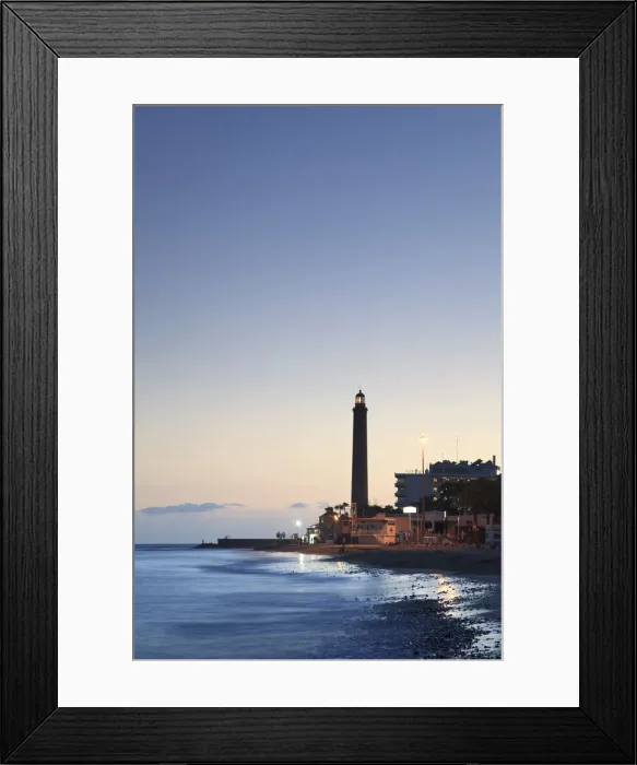 Framed Print : Canary Islands, Gran Canaria, Maspalomas, Faro de Maspalomas (Maspalomas Lighthouse) Framed Print : Canary Islands, Gran Canaria, Maspalomas, Faro de Maspalomas (Maspalomas Lighthouse)
