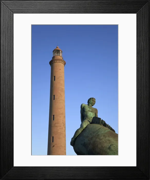 Framed Print : Canary Islands, Gran Canaria, Maspalomas, Faro de Maspalomas (Maspalomas Lighthouse) Framed Print : Canary Islands, Gran Canaria, Maspalomas, Faro de Maspalomas (Maspalomas Lighthouse)