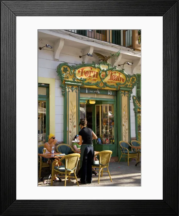 Framed Print : Old Town, Palma, Mallorca, Spain Framed Print : Old Town, Palma, Mallorca, Spain