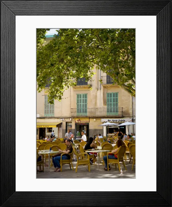 Framed Print : Old Town, Palma, Mallorca, Spain Framed Print : Old Town, Palma, Mallorca, Spain