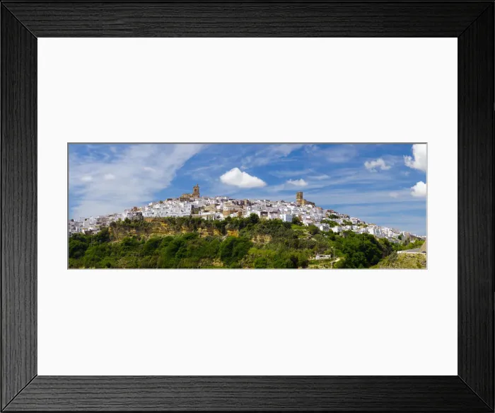 Framed Print : Spain, Andalucia, Cadiz Province, Arcos de la Frontera, a Pueblo Blanco, White Village Framed Print : Spain, Andalucia, Cadiz Province, Arcos de la Frontera, a Pueblo Blanco, White Village