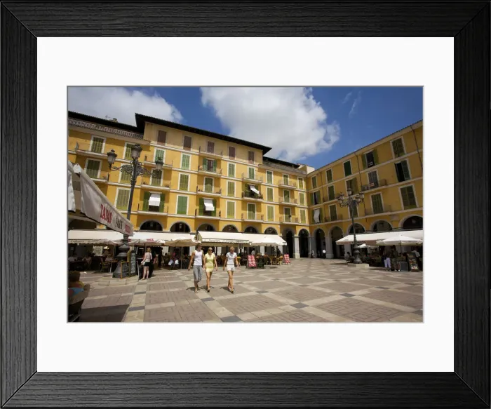 Framed Print : Placa Major, Palma, Mallorca, Spain Framed Print : Placa Major, Palma, Mallorca, Spain