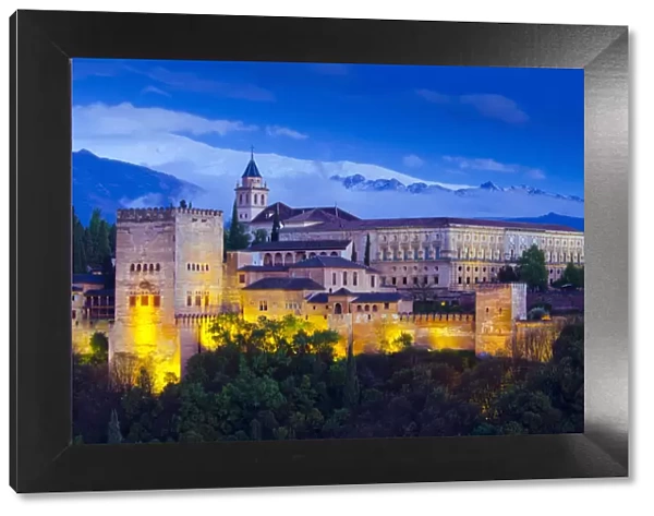 Spain, Andalucia, Granada Province, Granada, Alhambra