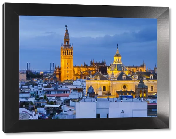 Spain, Andalucia, Seville Province, Seville, Cathedral of Seville, The Giralda Tower