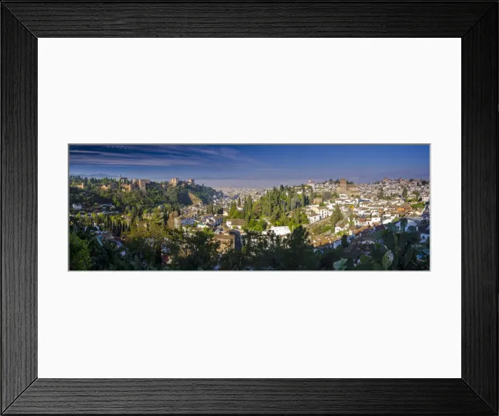 Framed Print : Spain, Andalucia, Granada Province, Granada, Alhambra from Sacromonte Hill Framed Print : Spain, Andalucia, Granada Province, Granada, Alhambra from Sacromonte Hill