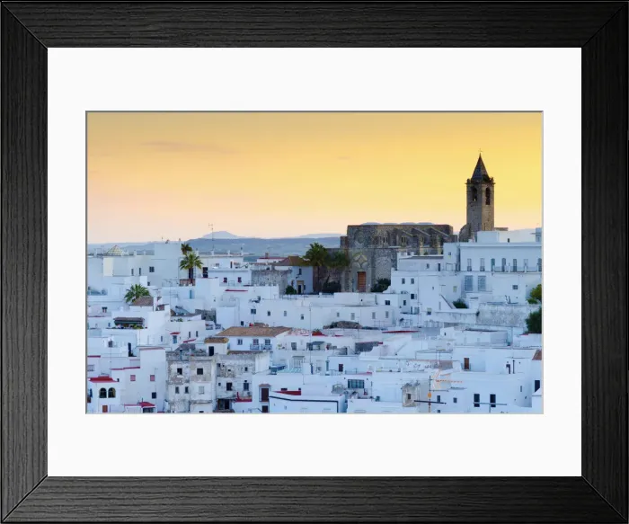 Framed Print : Spain, Andalucia, Cadiz Province, Vejer de la Frontera Framed Print : Spain, Andalucia, Cadiz Province, Vejer de la Frontera