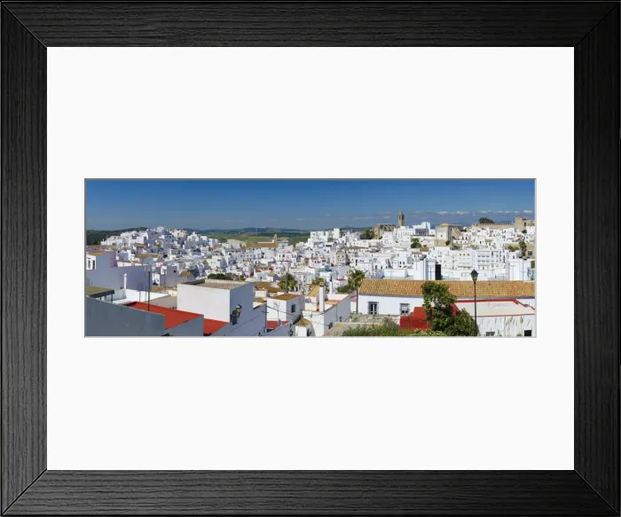 Framed Print : Spain, Andalucia, Cadiz Province, Vejer de la Frontera Framed Print : Spain, Andalucia, Cadiz Province, Vejer de la Frontera