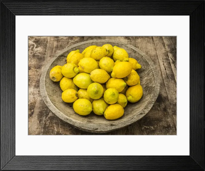 Framed Print : Bowl of Lemons, Soller, Serra de Tramuntana, Mallorca (Majorca), Balearic Islands, Spain Framed Print : Bowl of Lemons, Soller, Serra de Tramuntana, Mallorca (Majorca), Balearic Islands, Spain