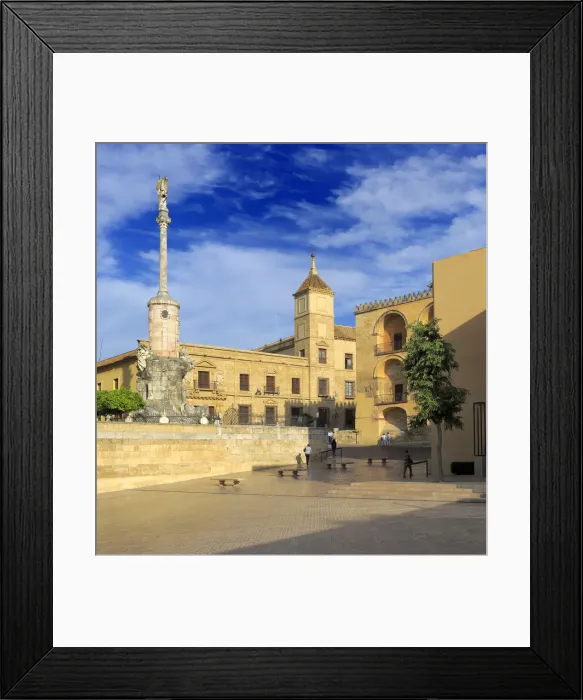 Framed Print : Plaza del Triunfo, Cordoba, Andalusia, Spain Framed Print : Plaza del Triunfo, Cordoba, Andalusia, Spain