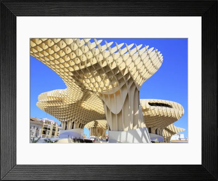 Framed Print : Metropol Parasol (Las Setas) by Jurgen Mayer, Seville, Andalusia, Spain Framed Print : Metropol Parasol (Las Setas) by Jurgen Mayer, Seville, Andalusia, Spain