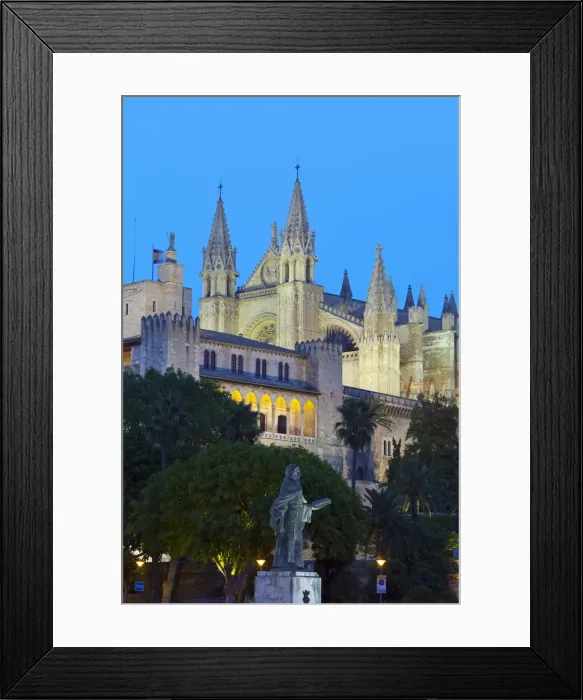 Framed Print : Cathedral La Seu, Palma de Mallorca, Mallorca, Balearic Islands, Spain Framed Print : Cathedral La Seu, Palma de Mallorca, Mallorca, Balearic Islands, Spain