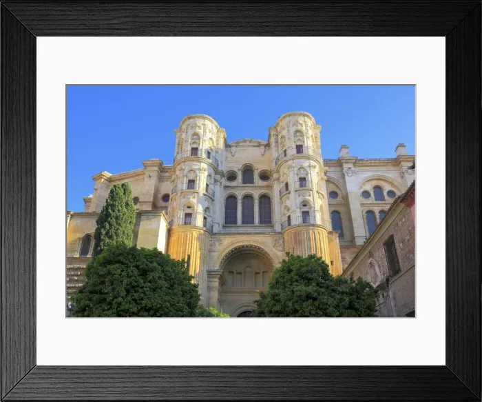 Framed Print : Cathedral, Malaga, Andalusia, Spain Framed Print : Cathedral, Malaga, Andalusia, Spain
