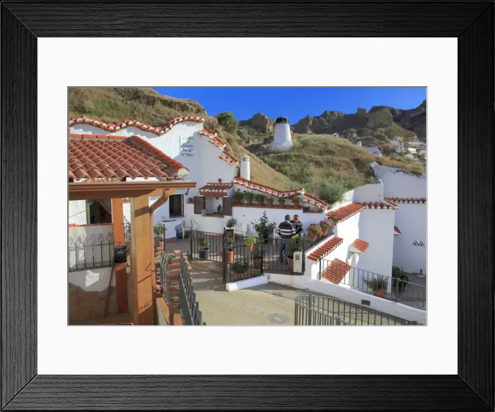 Framed Print : Troglodyte cave dwelling, Guadix, Andalusia, Spain Framed Print : Troglodyte cave dwelling, Guadix, Andalusia, Spain