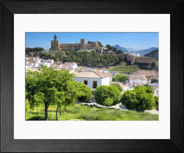 Framed Print : Alcazaba (castle), Antequera, Andalusia, Spain Framed Print : Alcazaba (castle), Antequera, Andalusia, Spain