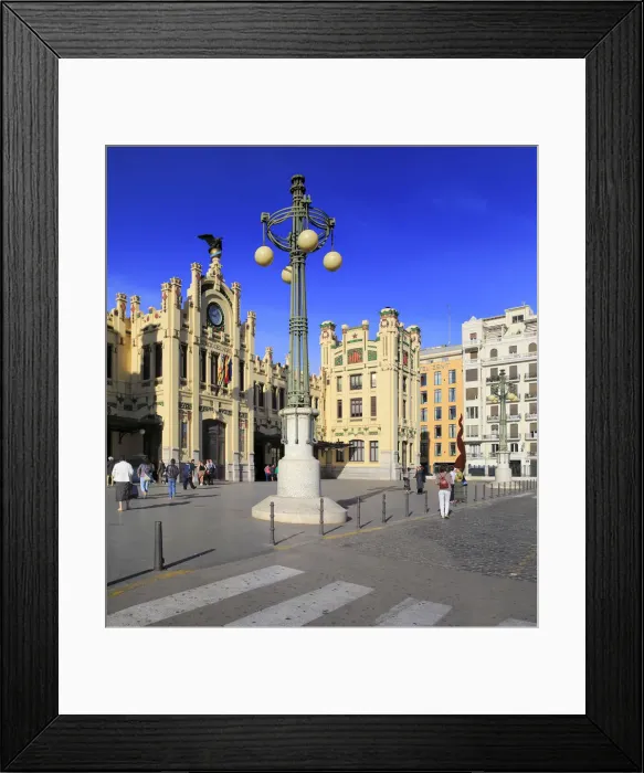 Framed Print : North Station, Estacio del Nord, Valencia, Valencian Community, Spain Framed Print : North Station, Estacio del Nord, Valencia, Valencian Community, Spain