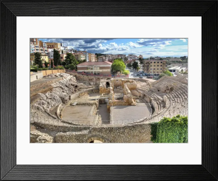 Framed Print : Roman Amphitheatre, Tarragona, Catalonia, Spain Framed Print : Roman Amphitheatre, Tarragona, Catalonia, Spain