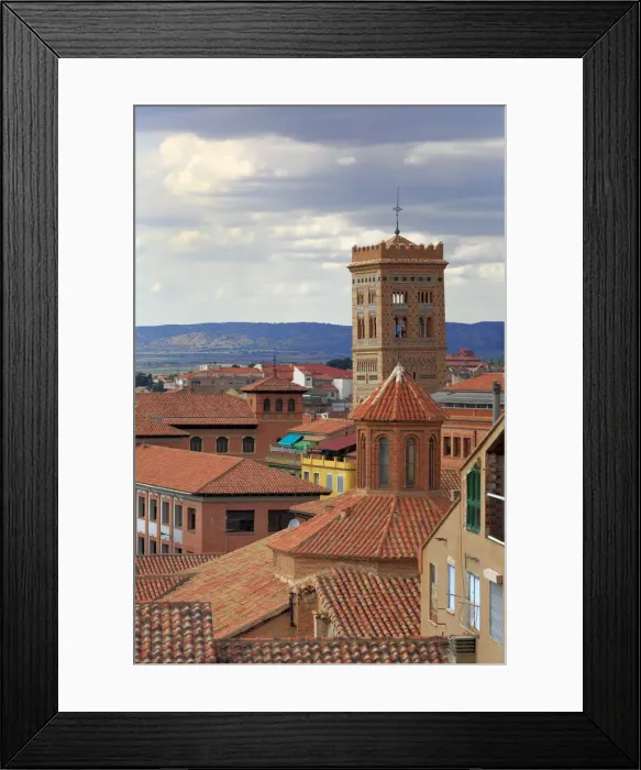 Framed Print : Mudejar tower, Teruel, Aragon, Spain Framed Print : Mudejar tower, Teruel, Aragon, Spain