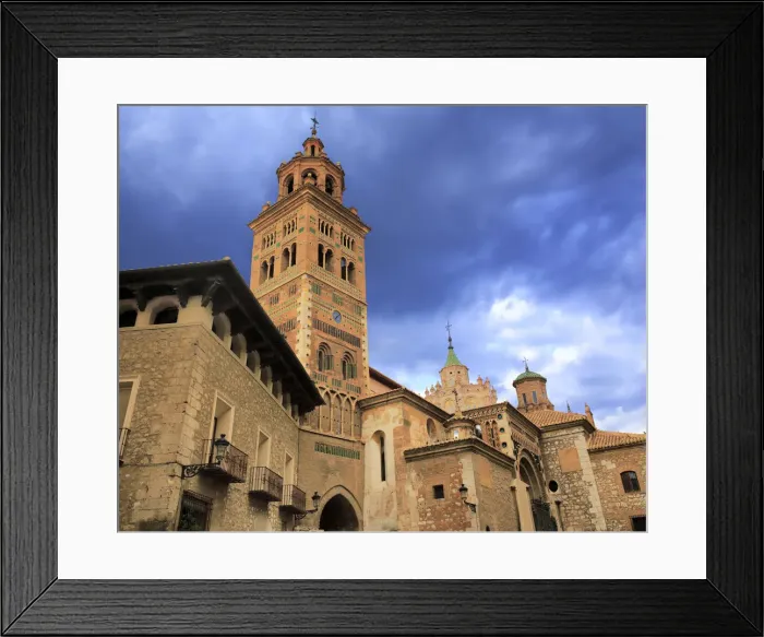 Framed Print : Cathedral of Saint Mary, Teruel, Aragon, Spain Framed Print : Cathedral of Saint Mary, Teruel, Aragon, Spain