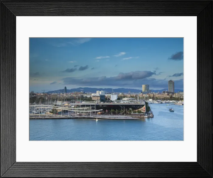 Framed Print : Port Vell, Barcelona, Spain Framed Print : Port Vell, Barcelona, Spain