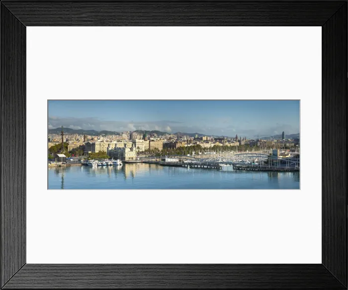 Framed Print : Port Vell, Barcelona, Spain Framed Print : Port Vell, Barcelona, Spain