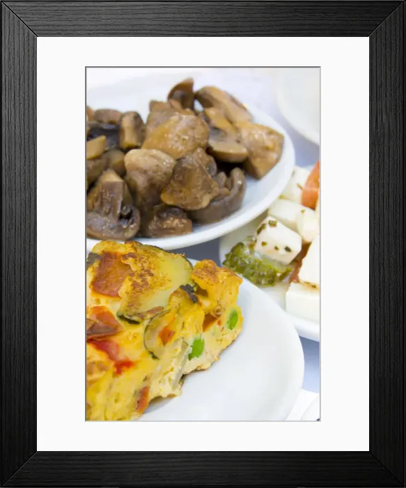 Framed Print : Spain, Barcelona, Tapas Framed Print : Spain, Barcelona, Tapas