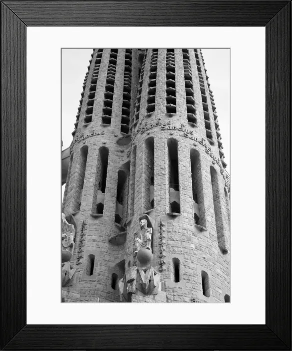 Framed Print : Sagrada Familia cathedral, Barcelona, Spain