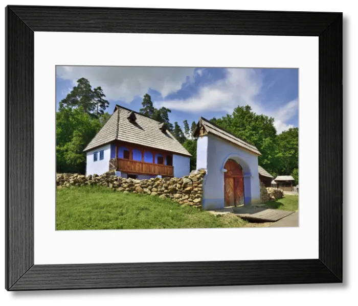 Framed Print : Homestead of a gold ore miner. Corna, Alba county Framed Print : Homestead of a gold ore miner. Corna, Alba county