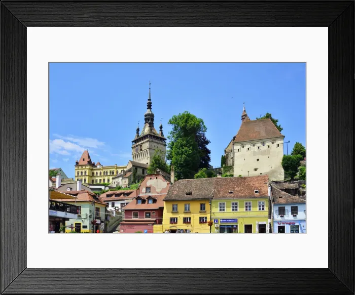 Framed Print : The Clock Tower, dating back to the 14th century, defends the main gate to the citadel Framed Print : The Clock Tower, dating back to the 14th century, defends the main gate to the citadel