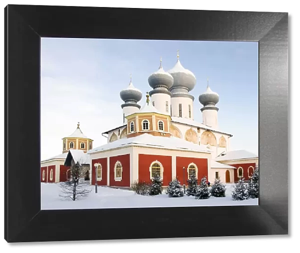 Uspensky Cathedral, Bogorodichno-Uspenskij Monastery, Tikhvin, Leningrad region, Russia