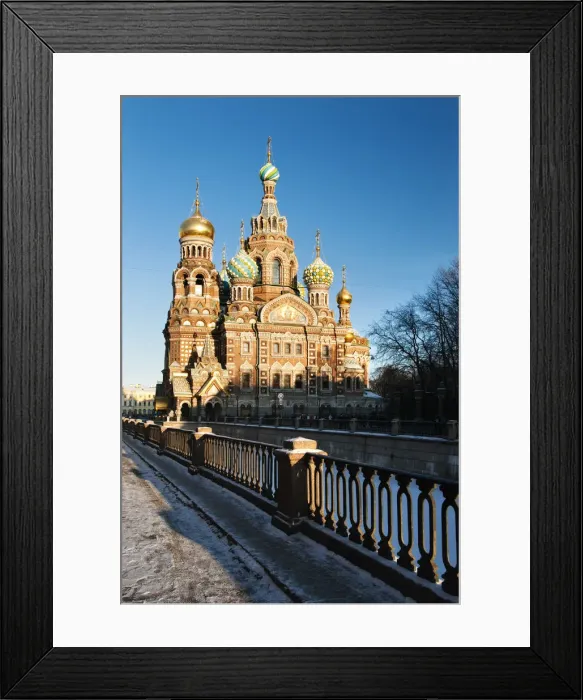 Framed Print : The Church of our Saviour on the spilled blood, Saint Petersburg, Russia Framed Print : The Church of our Saviour on the spilled blood, Saint Petersburg, Russia