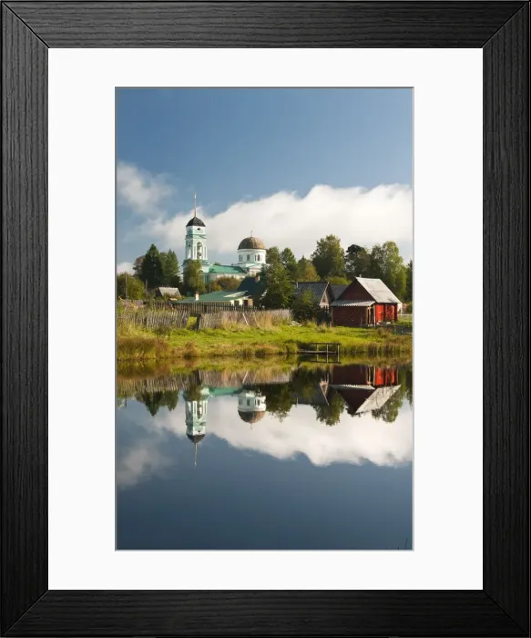 Framed Print : River reflections, Sominka river, Leningrad region, Russia Framed Print : River reflections, Sominka river, Leningrad region, Russia