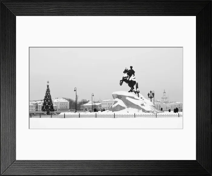 Framed Print : The Bronze Horseman and Decembrists (Senate) Square, Saint Petersburg, Russia Framed Print : The Bronze Horseman and Decembrists (Senate) Square, Saint Petersburg, Russia